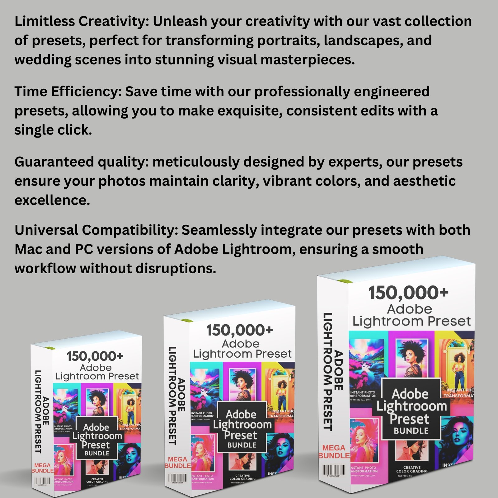 150,000 Ultimate Lightroom Presets Mega Bundle - Premium Quality - Image 3